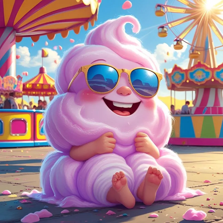 Cotton Candy Puns