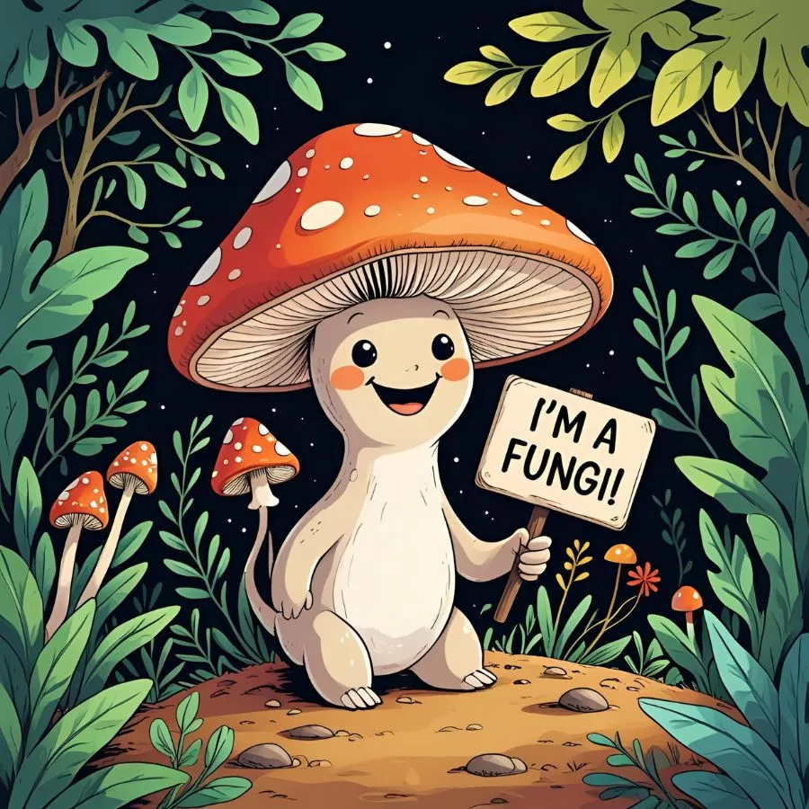 cute mushroom puns
