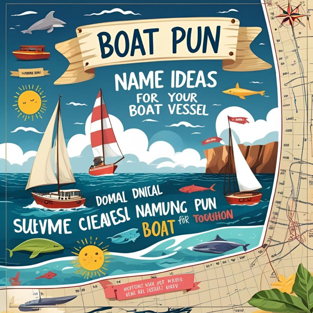 Boat Pun Name Ideas for Your Vessel