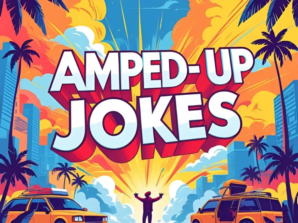 Amped-Up Jokes for Social Media Captions