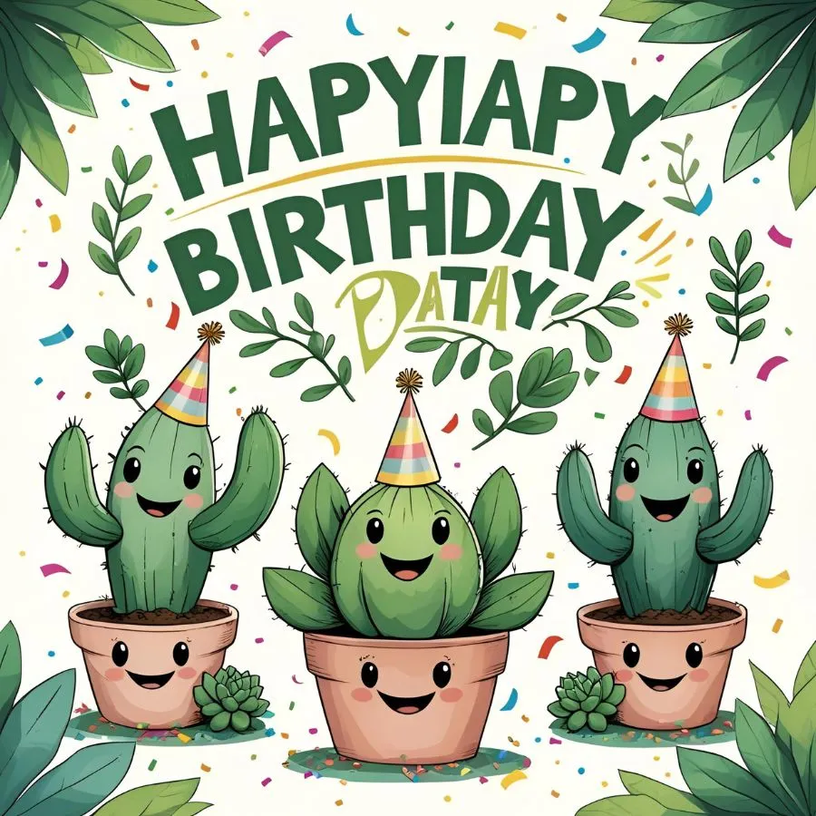 Birthday Plant Puns