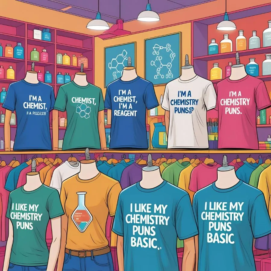 Chemistry Puns Tees