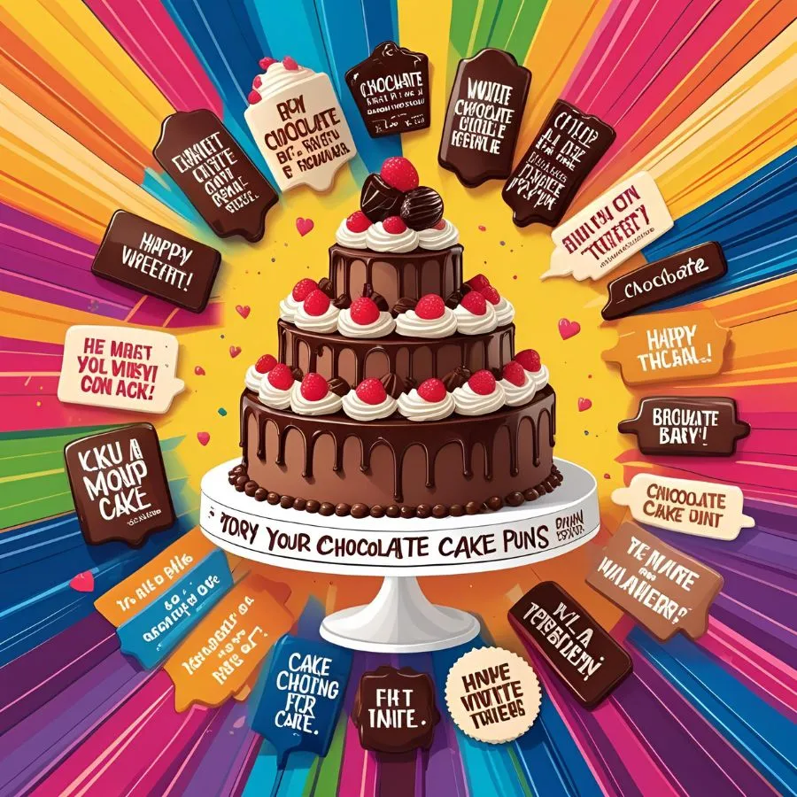 Chocolate Cake Puns