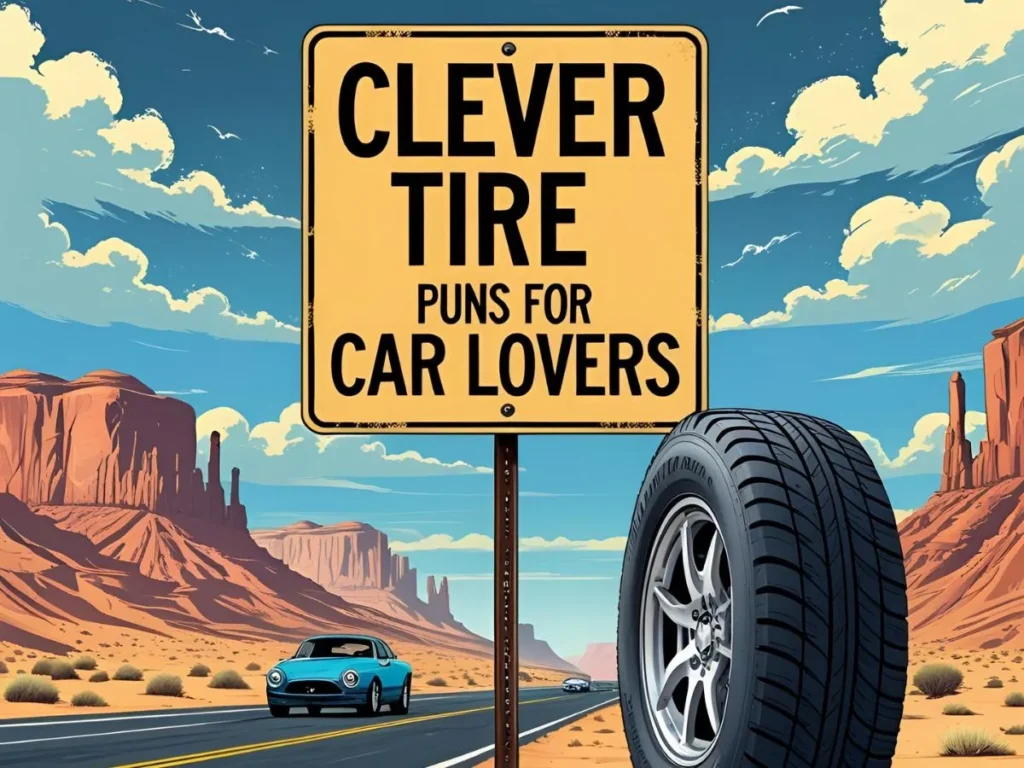 Clever Tire Puns for Car Lovers