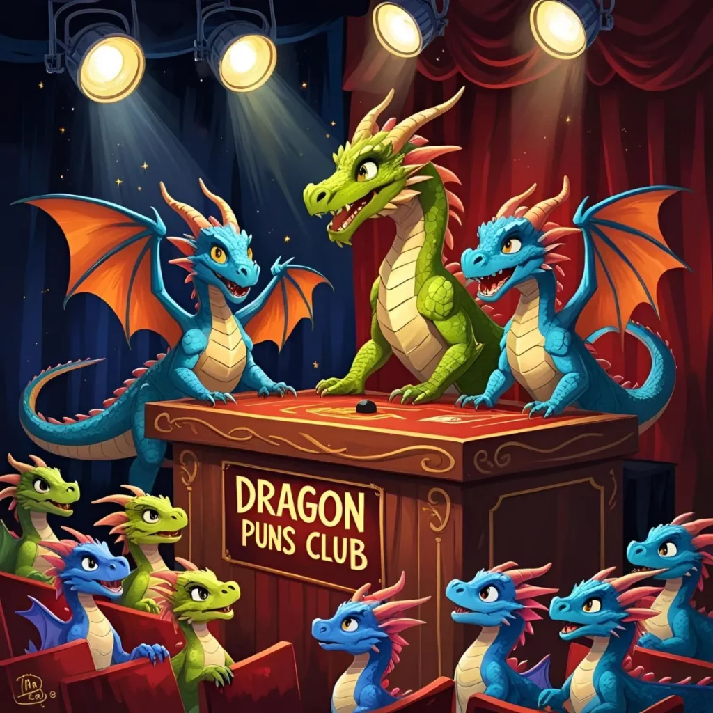 Dragon Puns for Kids