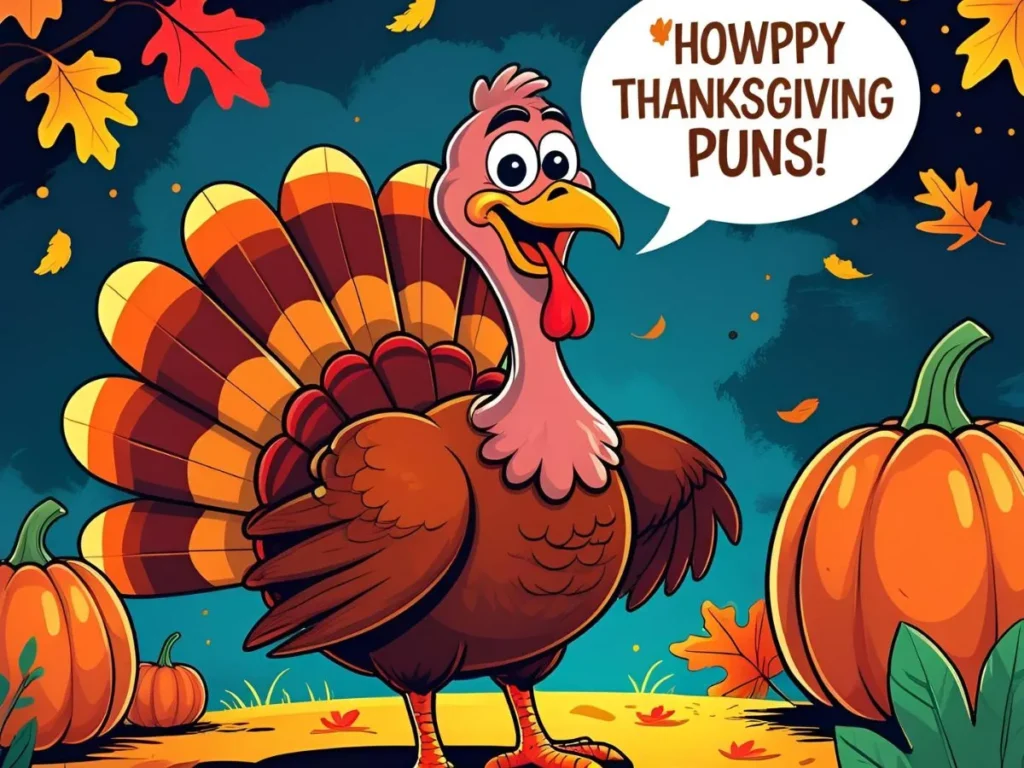 Funny Turkey Puns for Thanksgiving