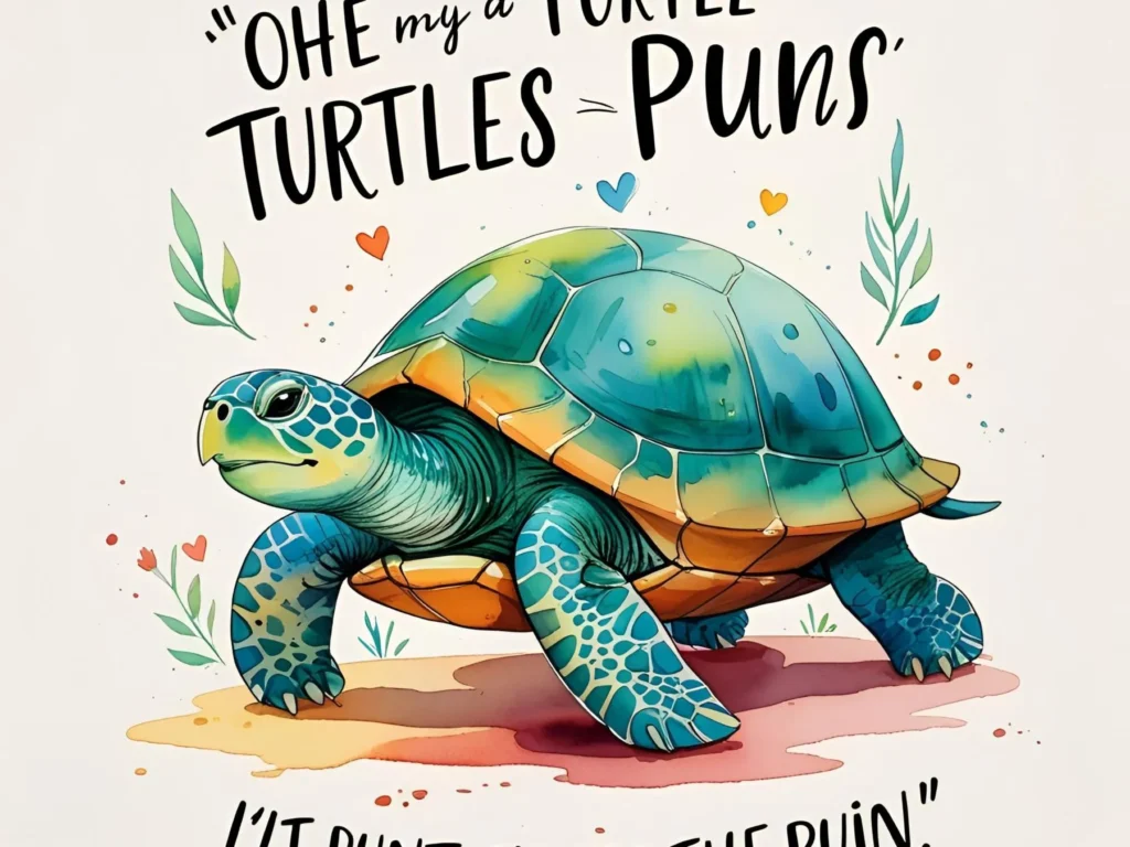Funny Turtle Puns