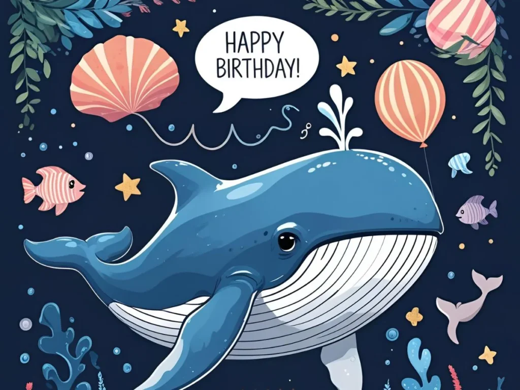 Funny Whale Birthday Puns