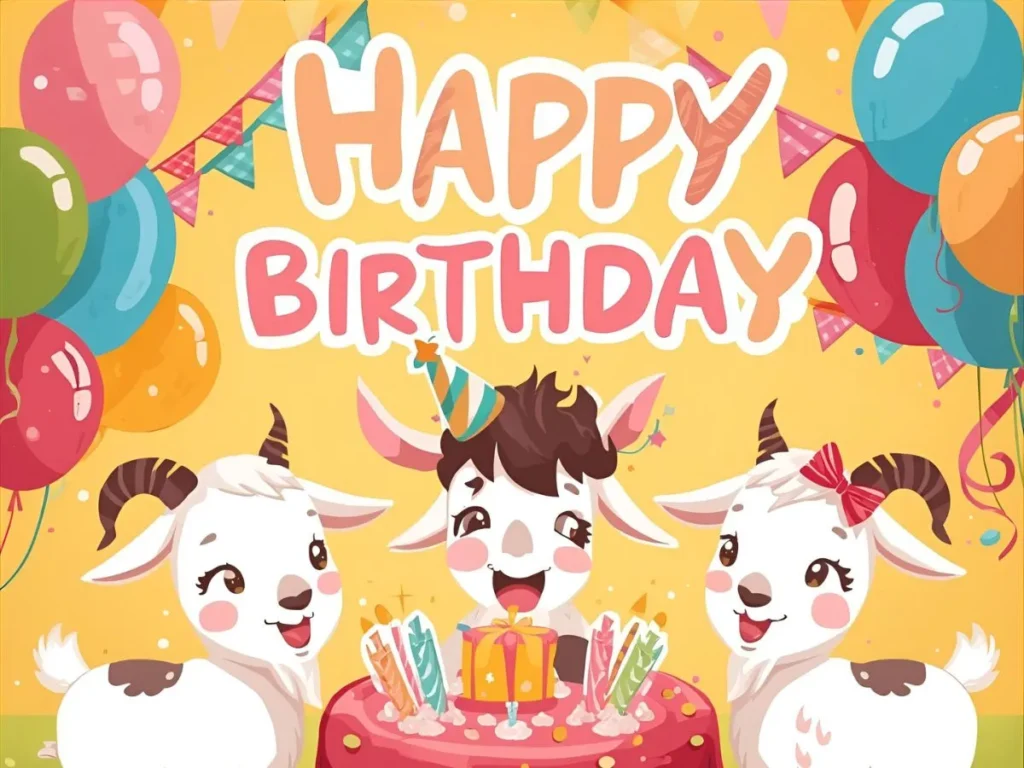 Goat Puns for Birthday Wishes