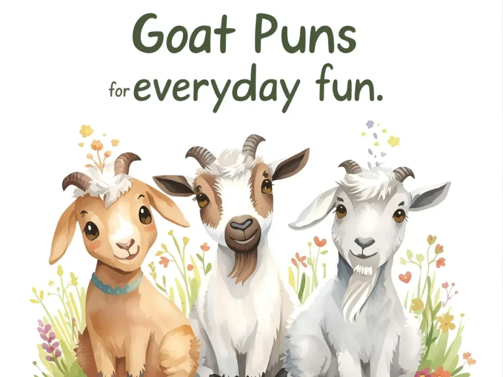 Goat Puns for Everyday Fun