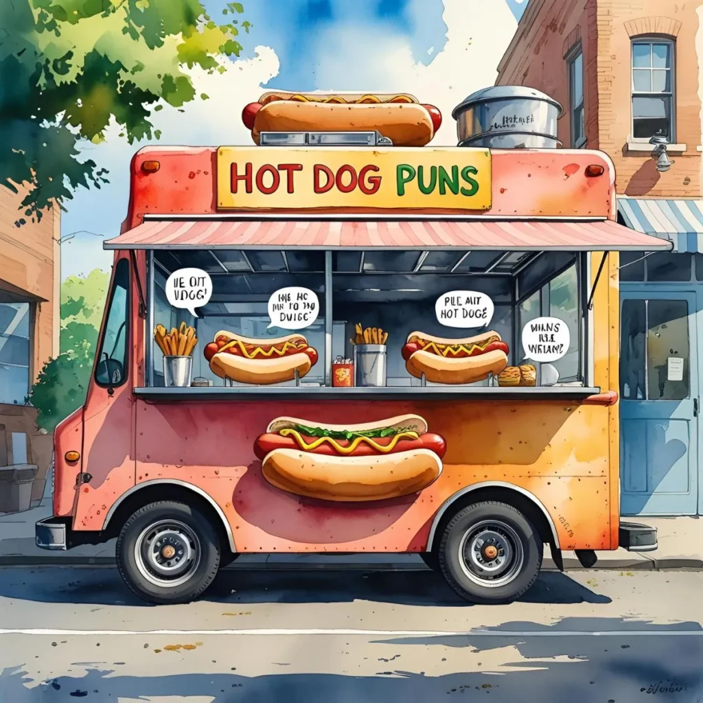 Hot dog puns