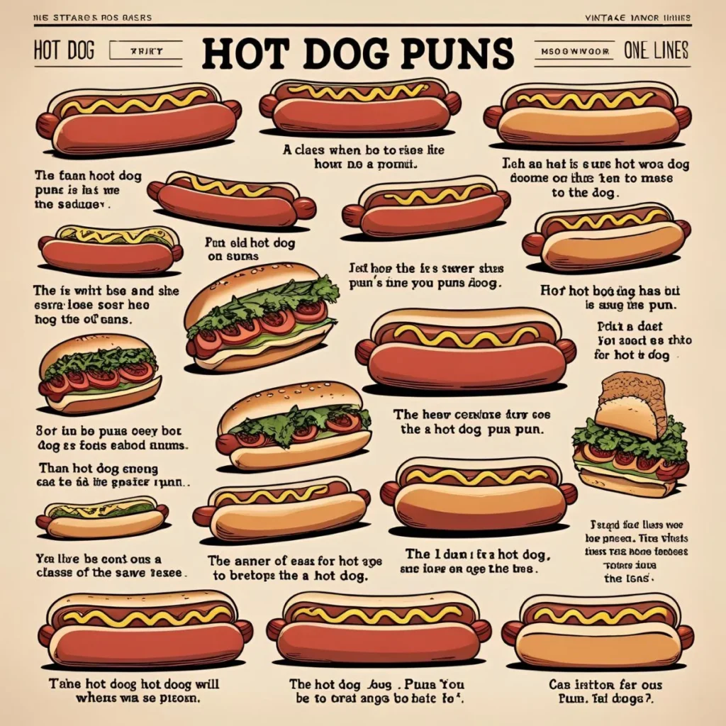 Hot Dog Puns One Liners