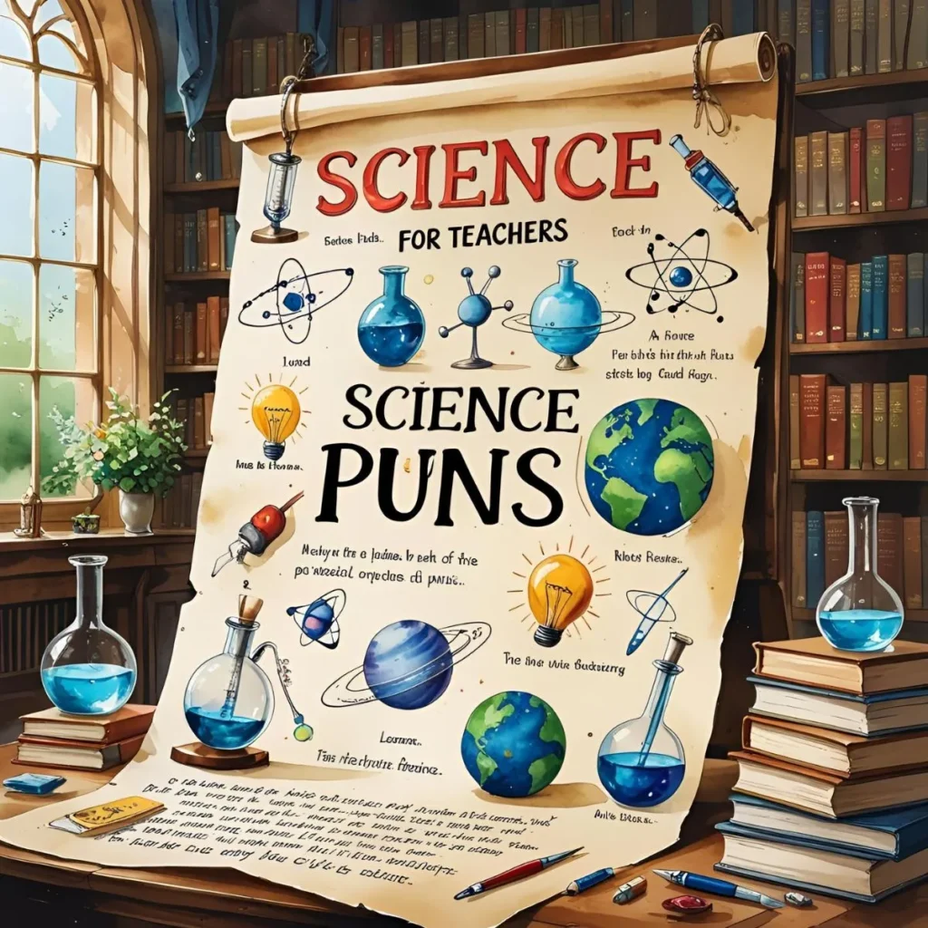 Science Puns for Teachers