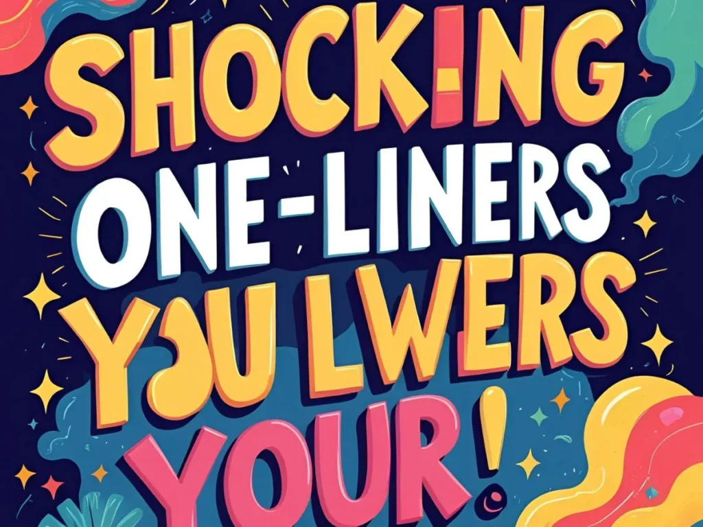 Shocking One-Liners to Brighten Your Day