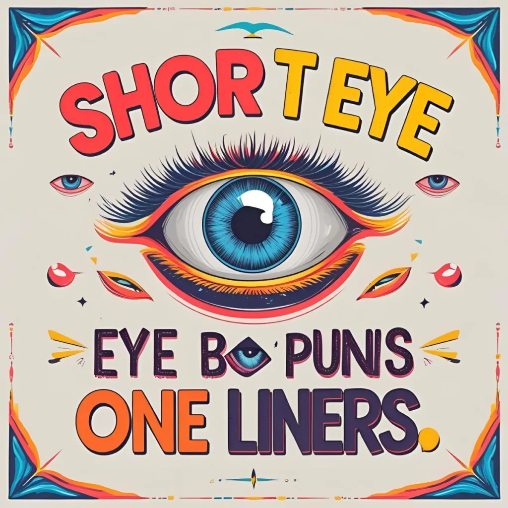 Short eye puns one liners