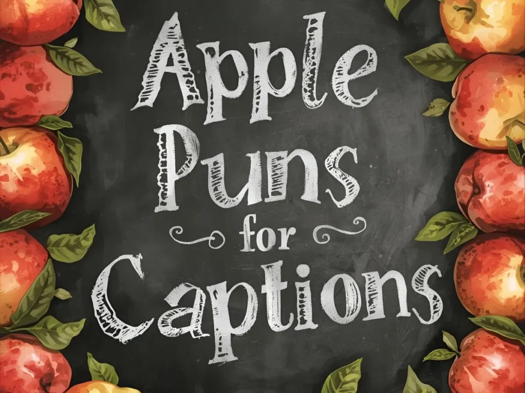 Apple Puns for Captions