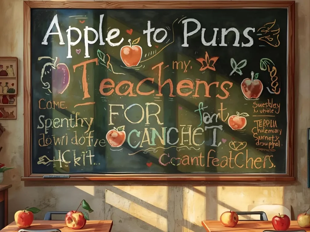 Apple Puns for Teachers