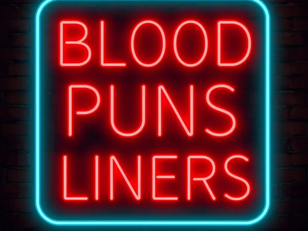 Blood Puns One Liners