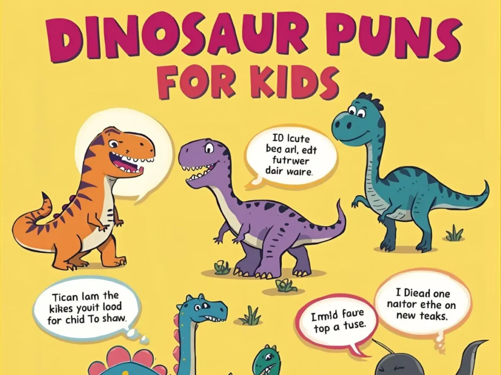 Dinosaur Puns for Kids
