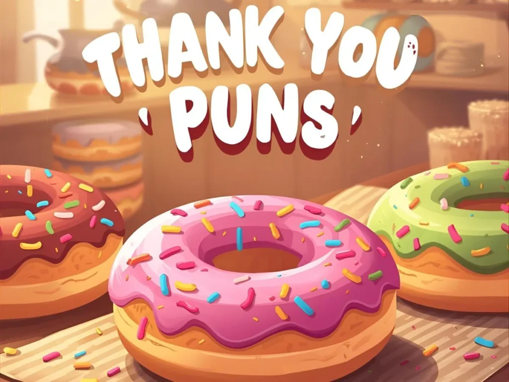 Donut Puns Thank You