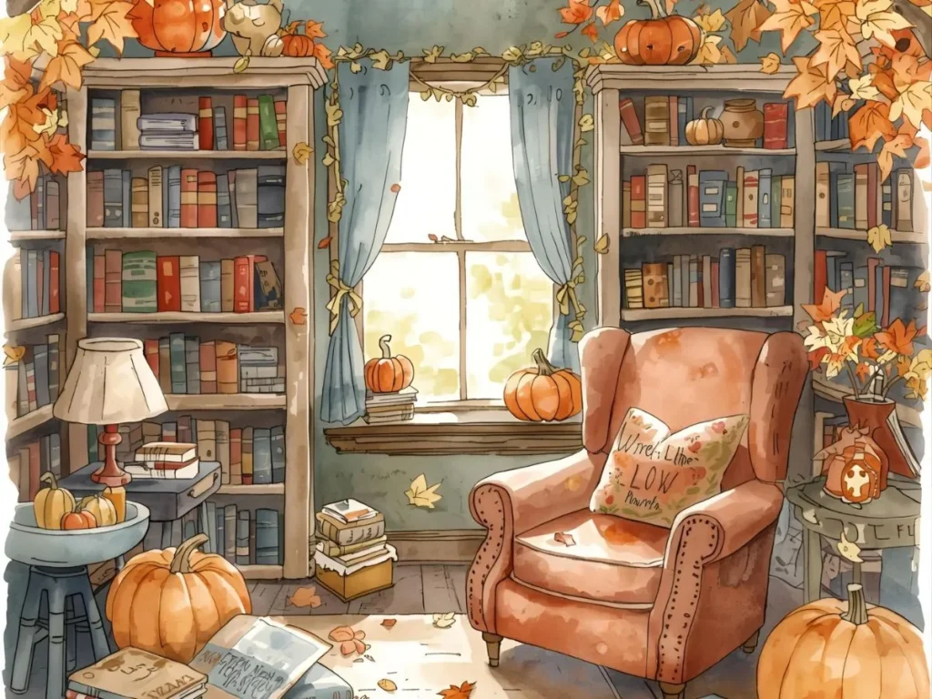 Fall library puns