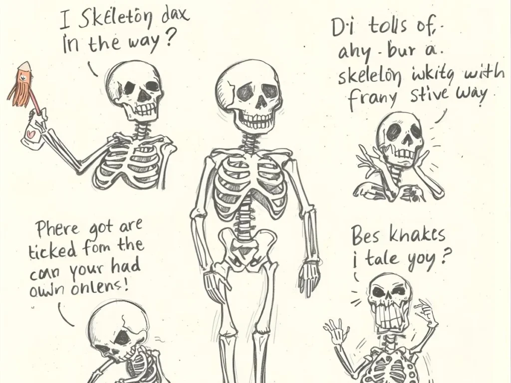 Funny skeleton puns