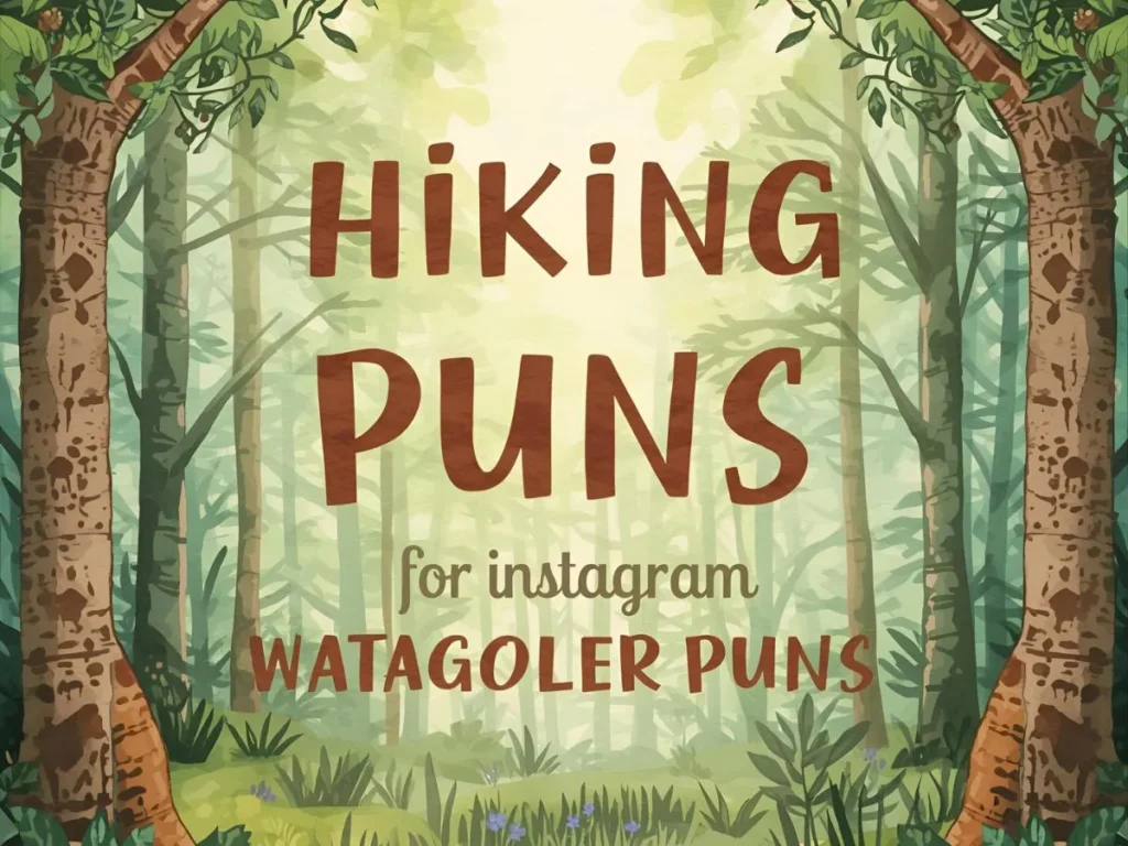 Hiking Puns for Instagram