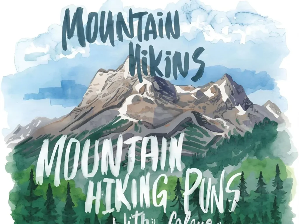 Mountain Hiking Puns