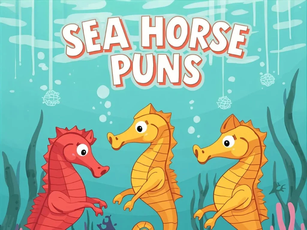 Sea horse puns