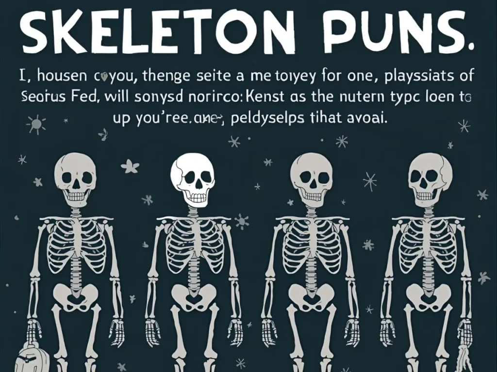 Skeleton puns one liners