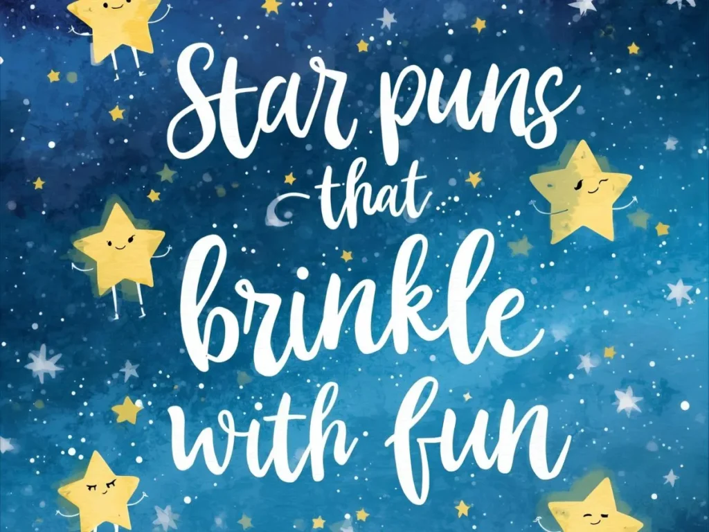 Star Puns That Twinkle With Fun