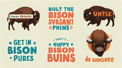 Bison Puns