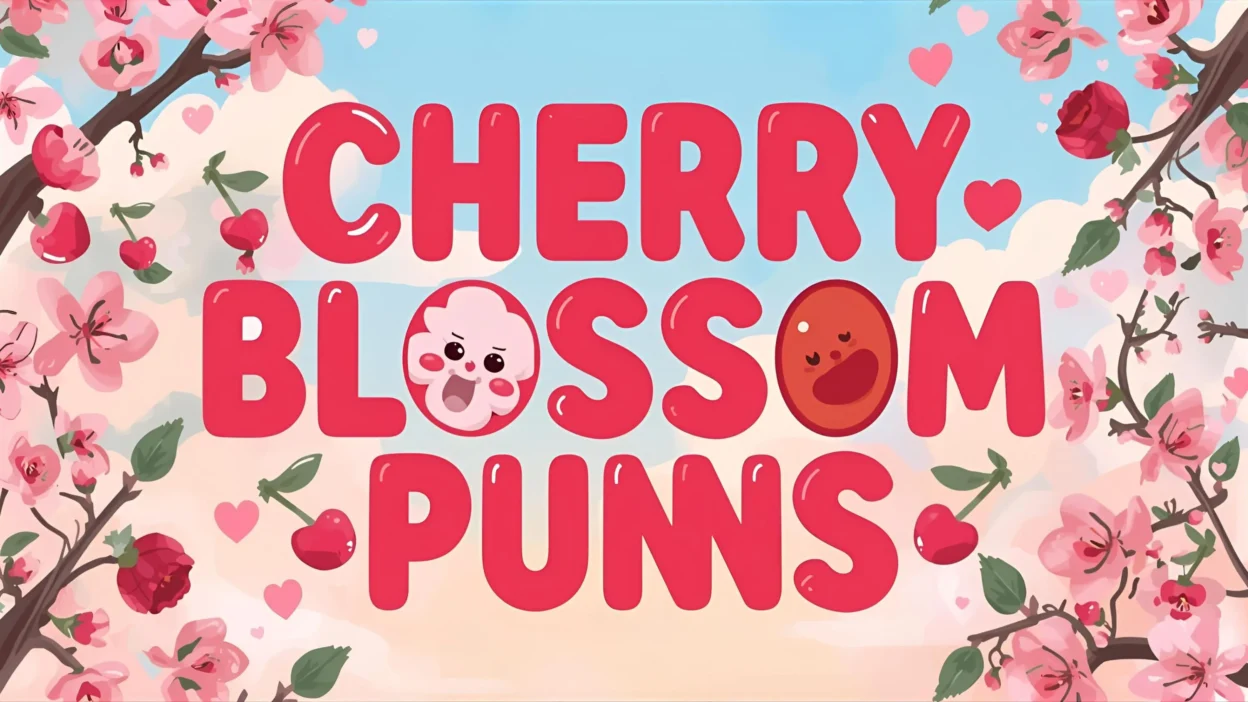 Cherry Blossom Puns