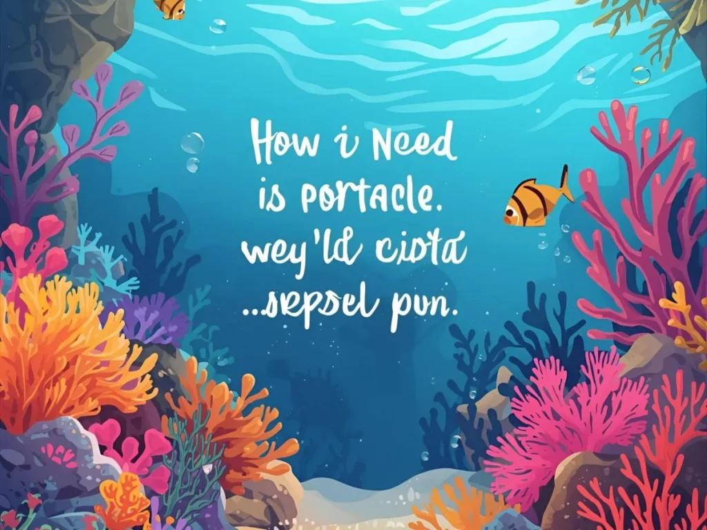 Coral Puns for Instagram Captions