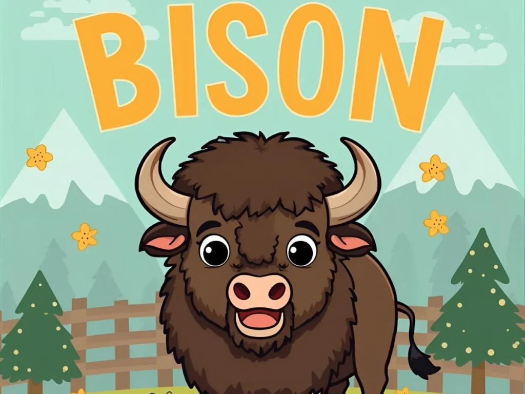 Cute Bison Puns