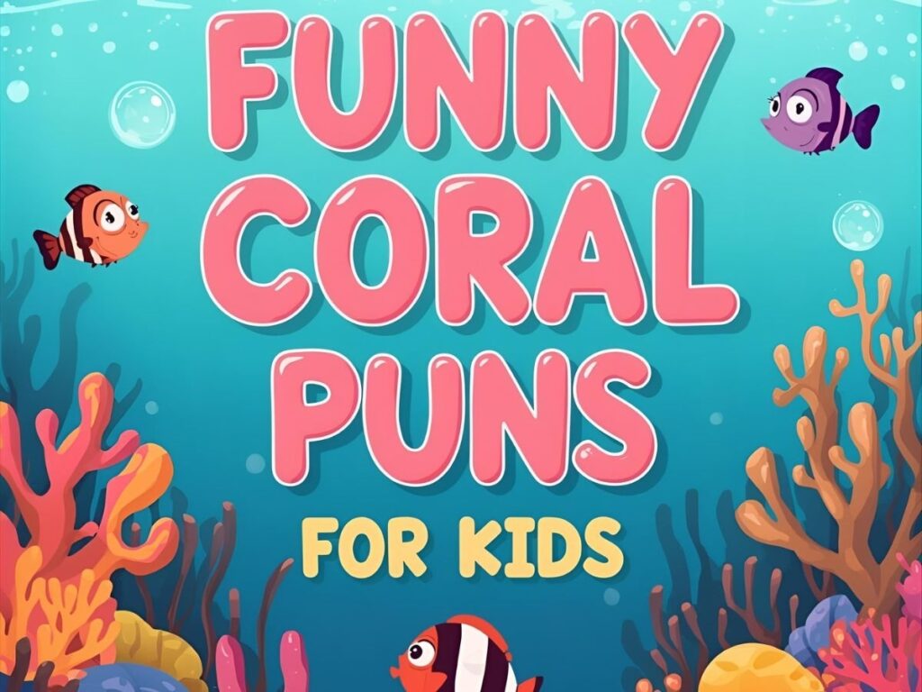 Funny Coral Puns for Kids