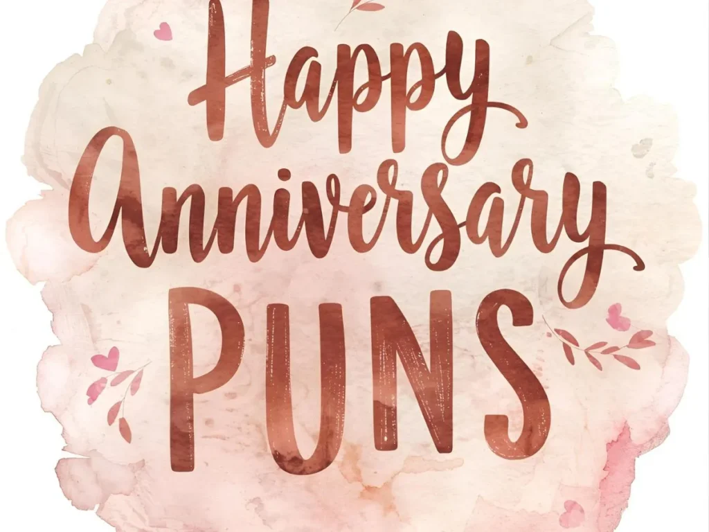 Happy Anniversary Puns