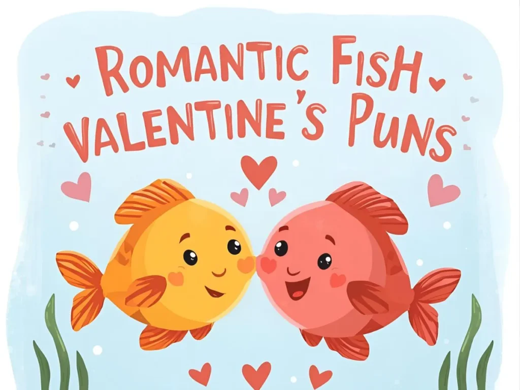 Romantic Fish Valentines Puns