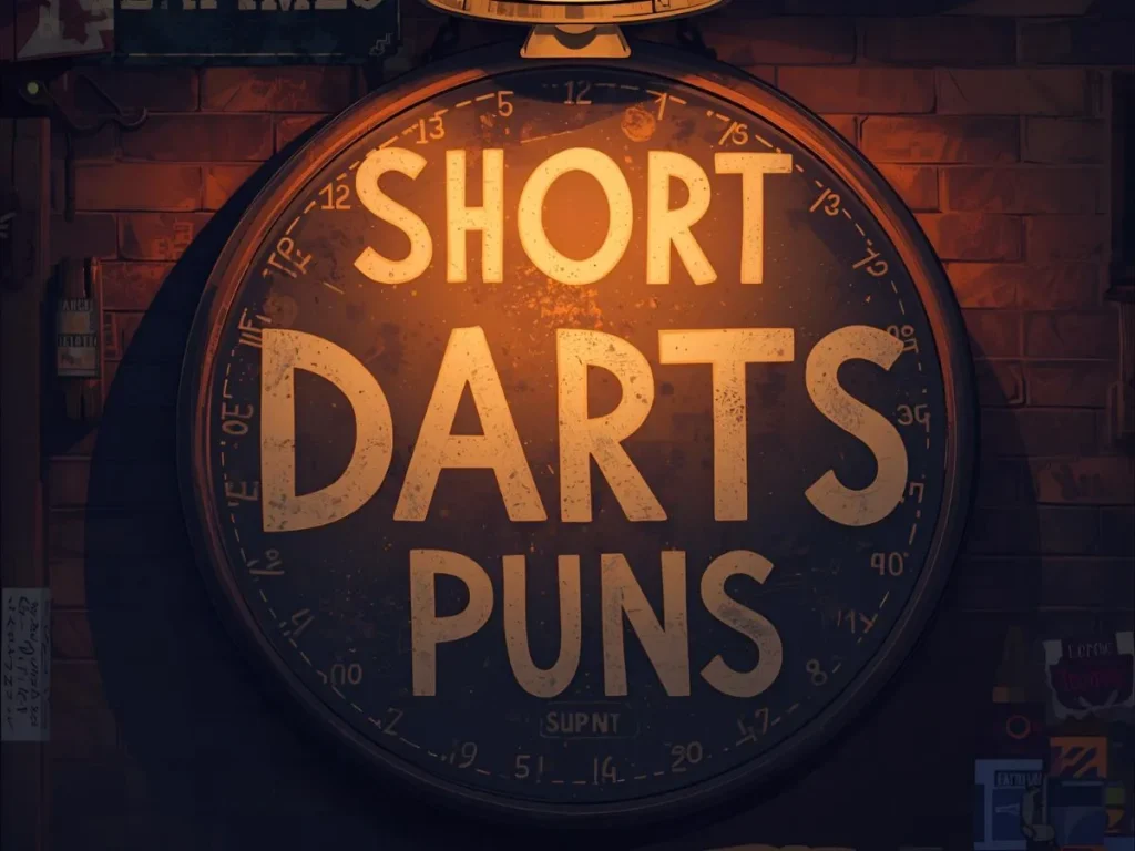 Short Darts Puns