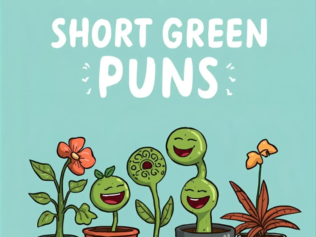 Short Green Puns