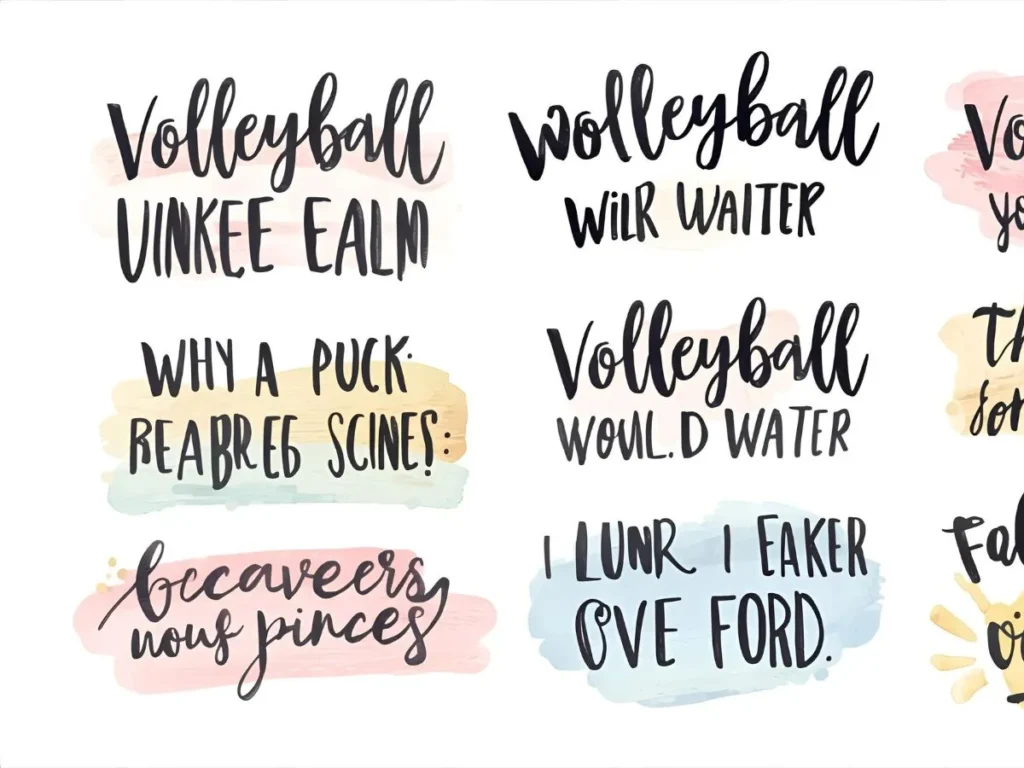 Volleyball puns one liners