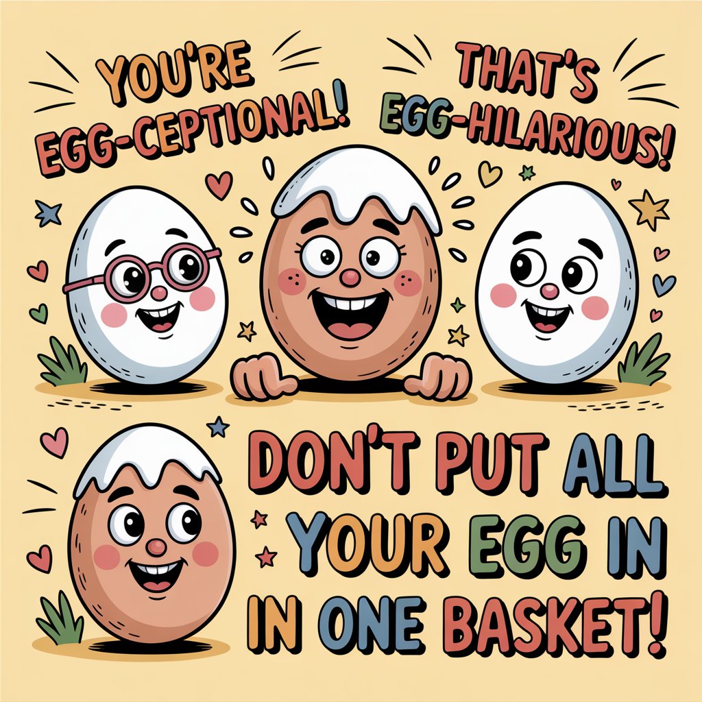 Clever Egg Puns