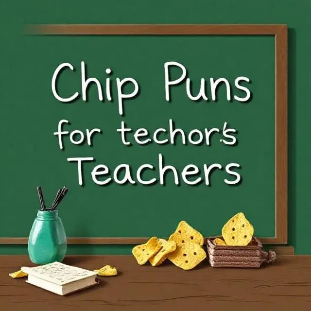 Chip Puns for Teachers