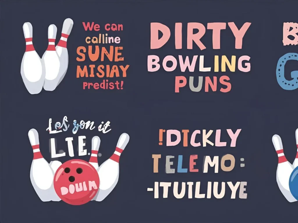 Dirty Bowling Puns