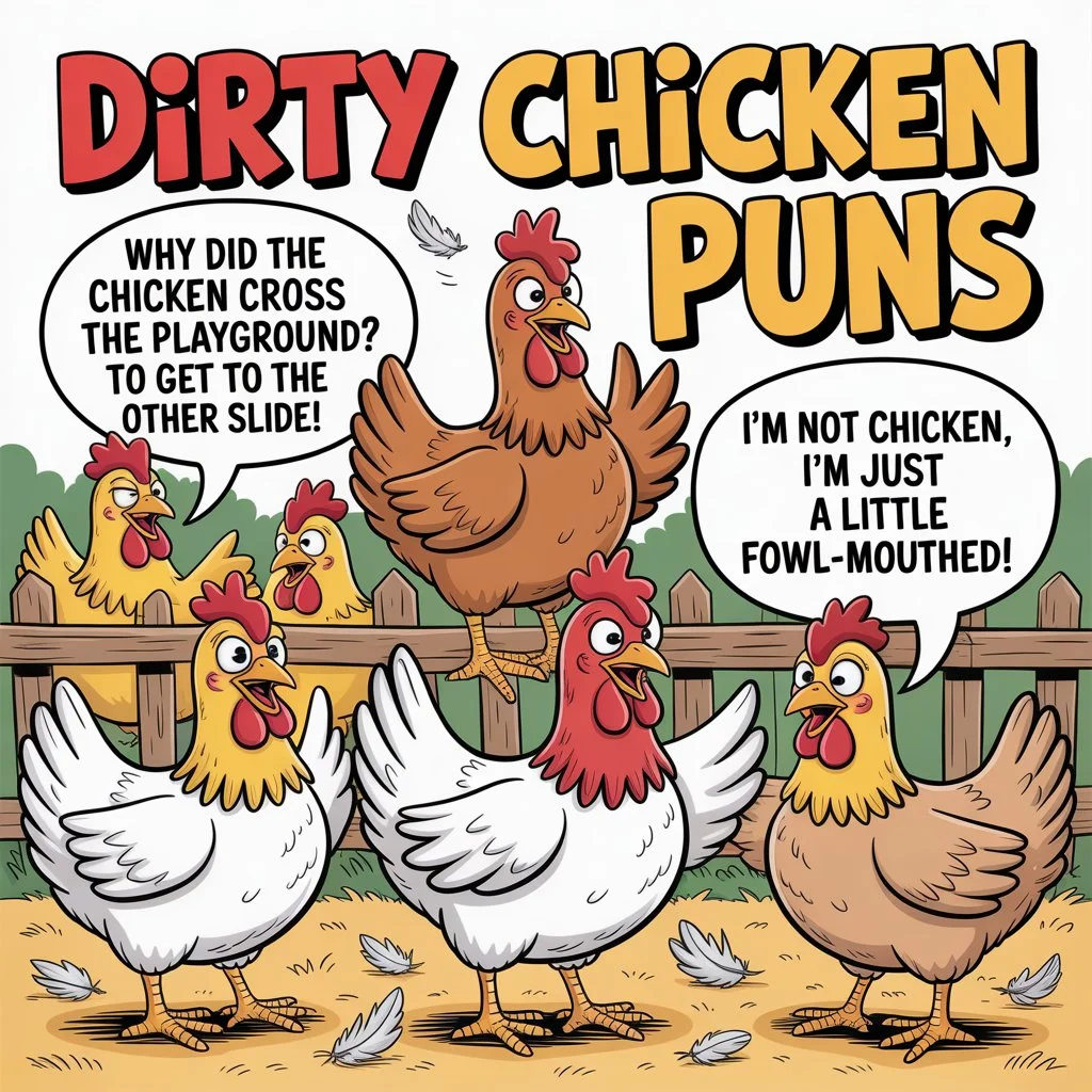 Dirty Chicken Puns