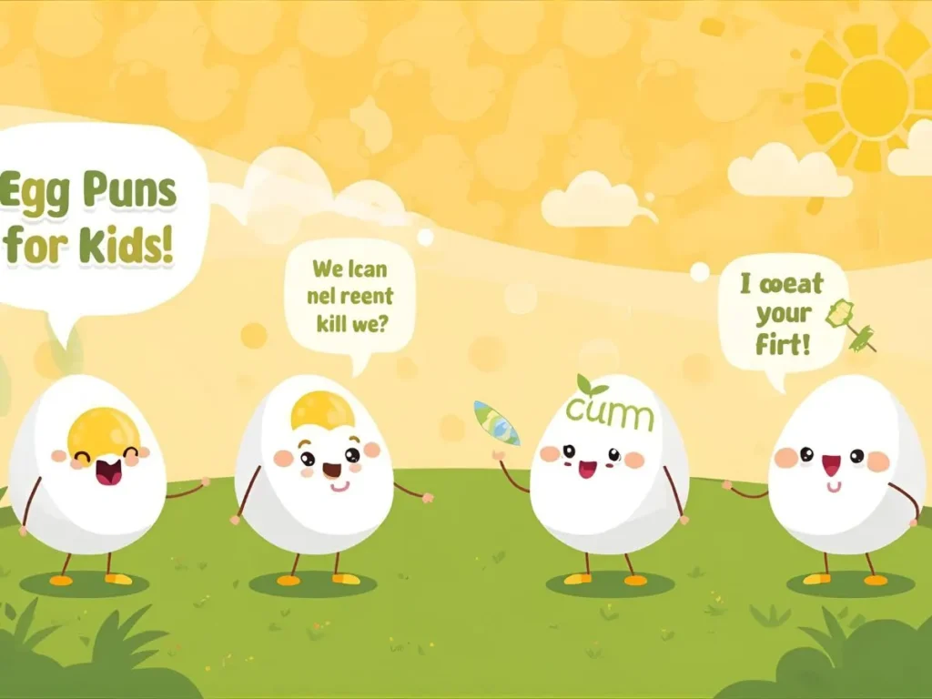 Egg Puns for Kids