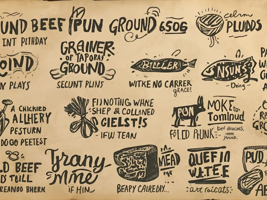 Ground Beef Puns 