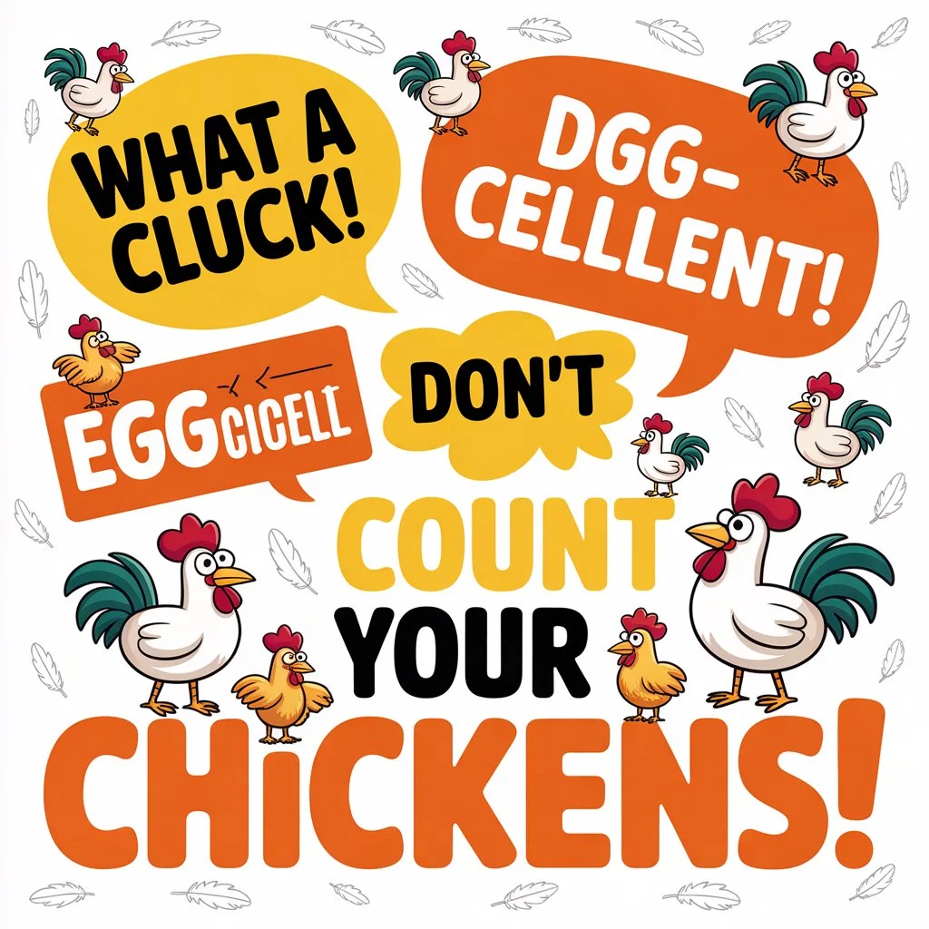 Short Chicken Puns